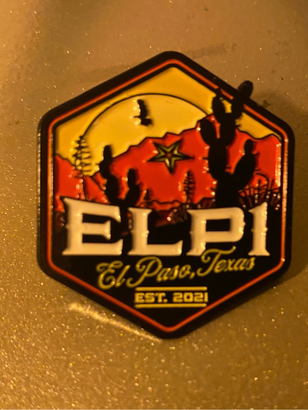 ELP1 Amazon Peccy Pin NWT